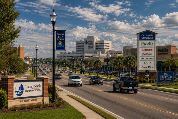 Established residential neighborhood in Panama City Florida