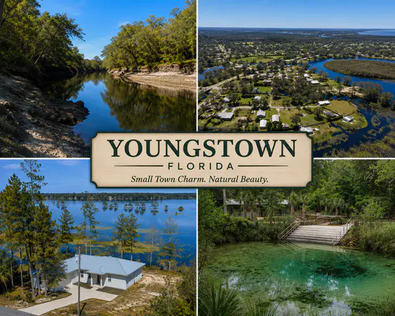 Inland rural property near Youngstown Florida in Bay County